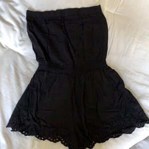 Strapless Romper